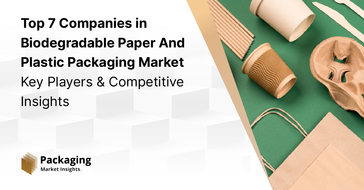 Top 7 Companies in Biodegradable Paper And Plastic Packaging Market | Key Players & Competitive Insights 
